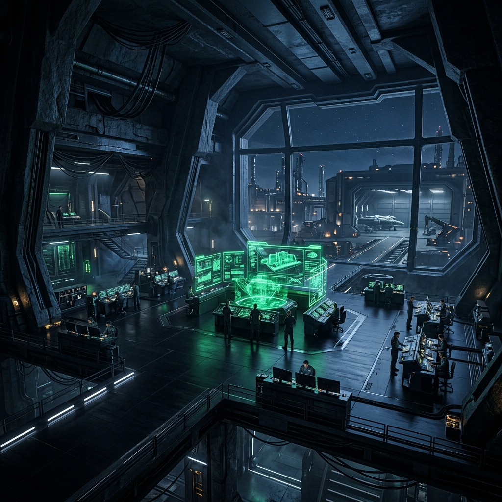 Industrial Command Deck